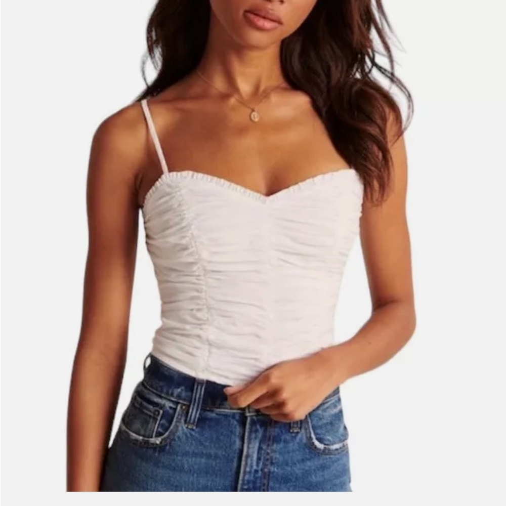 NWOT Abercrombie Ruched Top